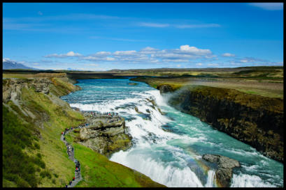 Gullfoss Wasserfall