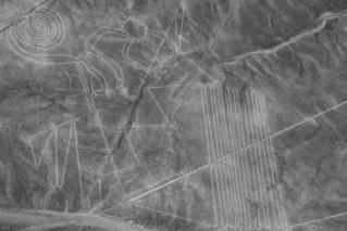 Nazca-Linien Affe